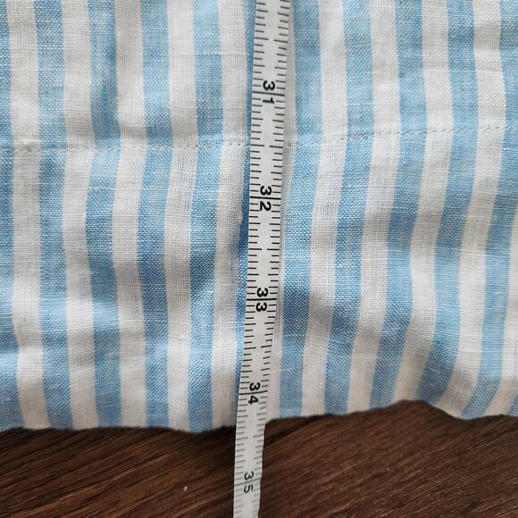 Lilly Pulitzer Jazmyn 3/4 Sleeve Linen Striped Mini Dress 0 Beach Nautical - Picture 9 of 9